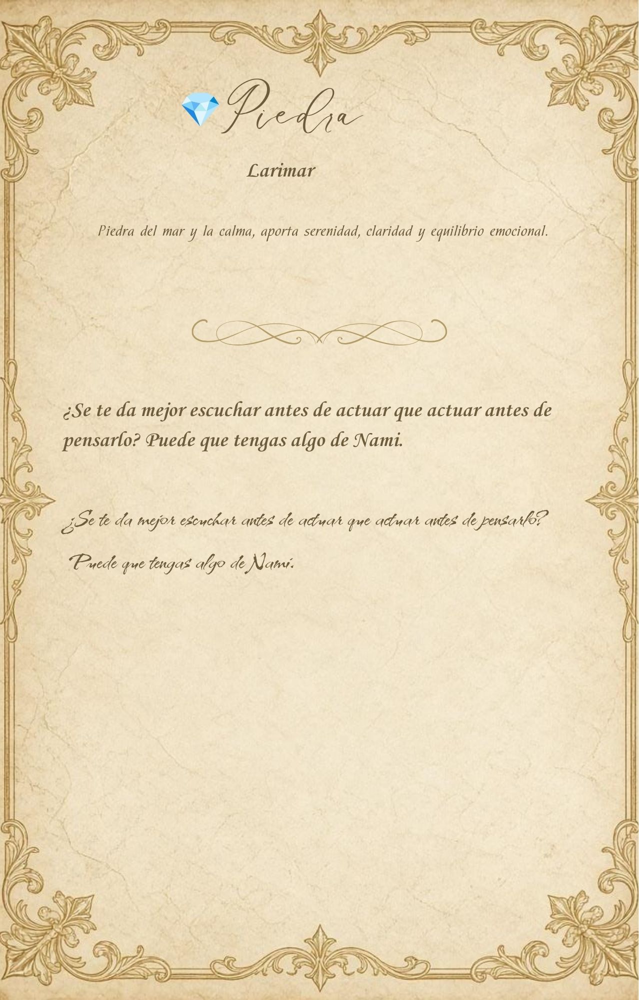 Ficha complementaria de Nami, parte 3